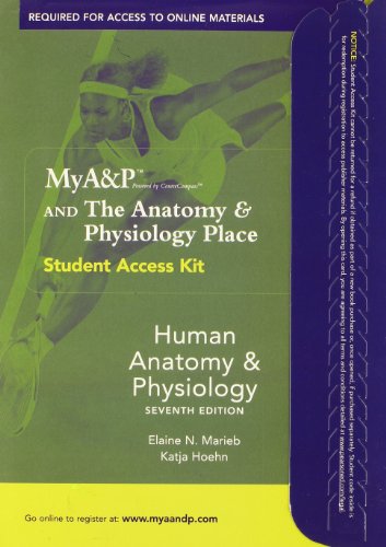 MyA&P (TM) Student Access Kit for Human Anatomy & Physiology with E-book N/A 9780805381795 Front Cover
