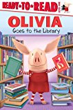 OLIVIA Goes to the Library  N/A 9781442484795 Front Cover