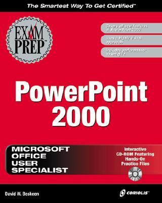 MOUS PowerPoint 2000 Exam Prep : The Most Comprehensive, Interactive and Visual Microsoft Certification Study Guide on Microsoft PowerPoint 2000 N/A 9781576105795 Front Cover