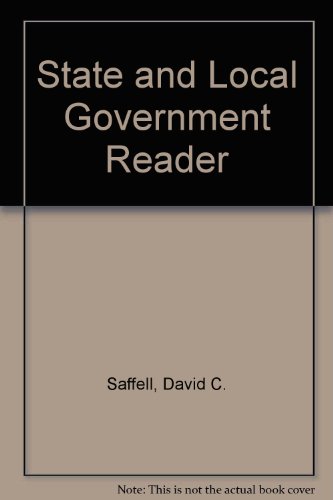 Readings in State and Local Government Problems and Prospects  1994 9780070544796 Front Cover