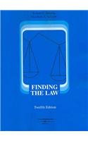 Finding the Law 2005  12th 2005 (Revised) 9780314145796 Front Cover