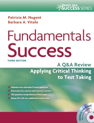 Fundamentals Success A Q&amp;a Review Applying Critical Thinking to Test Taking 3rd 2012 (Revised) 9780803627796 Front Cover