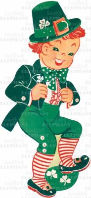 Dancing Leprechaun - Greeting Card (6 Cards Individually Bagged W/ Envelopes and Header)  N/A 9781595835796 Front Cover