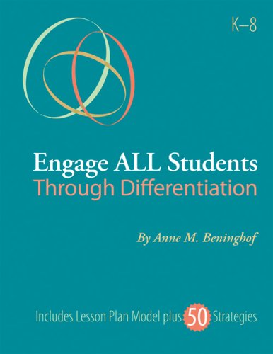 Engage All Students Through Differentiation  2006 9781884548796 Front Cover