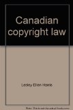 Canadian Copyright Law  N/A 9780075513797 Front Cover