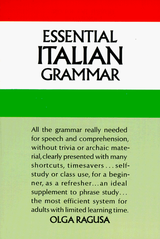 Essential Italian Grammar  N/A 9780486207797 Front Cover