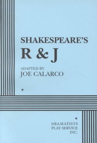 Shakespeare's R and J   1999 9780822216797 Front Cover