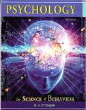 PSYCHOLOGY:SCIENCE OF BEHAVIOR          N/A 9781618825797 Front Cover