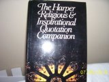Harper Religious and Inspirational Quotation Companion N/A 9780060161798 Front Cover