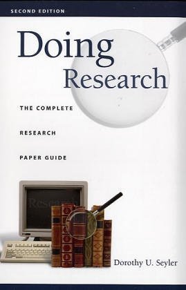 Doing Research The Complete Research Paper Guide 2nd 1999 (Revised) 9780070579798 Front Cover