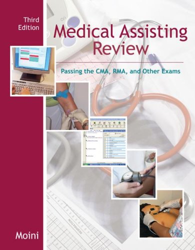 Medical Assisting Review Passing the CMA, RMA, and Other Exams 3rd 2009 9780073309798 Front Cover