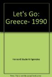 Let's Go, 1990 : The Budget Guide to Greece Revised  9780312033798 Front Cover