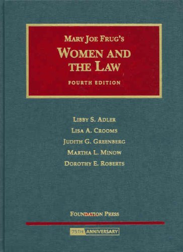 Women and the Law, 4th  4th 2008 (Revised) 9781599411798 Front Cover