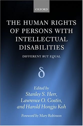 Human Rights of Persons with Intellectual Disabilities Different but Equal  2003 9780198267799 Front Cover