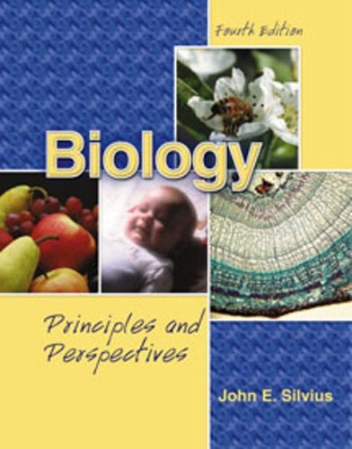 Biology: Principles and Perspectives  4th 2001 (Revised) 9780787276799 Front Cover