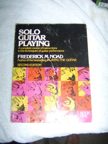 Solo Guitar Playing 2nd 9780028716800 Front Cover