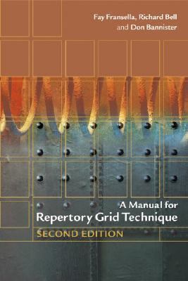 Manual for Repertory Grid Technique  2nd 2004 9780470090800 Front Cover