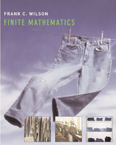Finite Mathematics   2007 9780618856800 Front Cover
