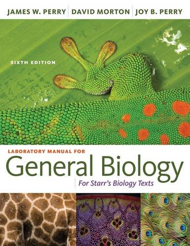 Laboratory Manual for Non-Majors Biology  6th 2013 (Revised) 9780840053800 Front Cover