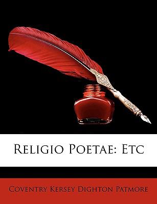 Religio Poetae Etc N/A 9781147812800 Front Cover