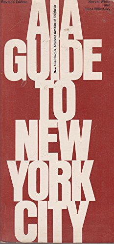 AIA Guide to New York City  1978 9780020009801 Front Cover