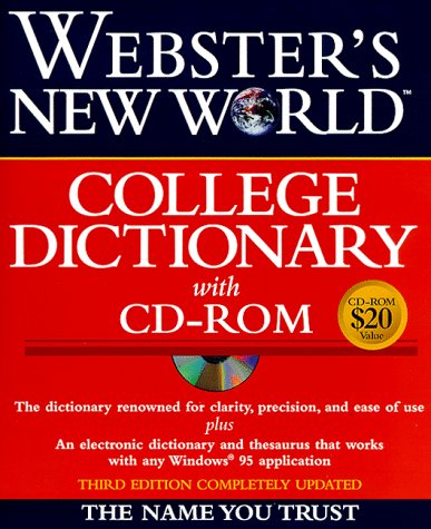 Webster's New World College Dictionary  3rd 1997 9780028623801 Front Cover
