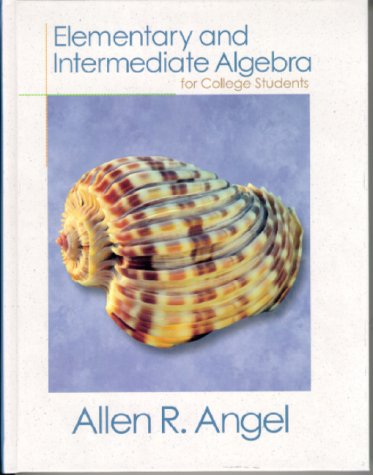 Elementary and Intermediate Algebra   2000 9780130139801 Front Cover