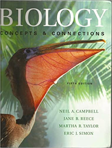 Biology Concepts and Connections with Mybiology 5th 2006 (Student Manual, Study Guide, etc.) 9780131934801 Front Cover