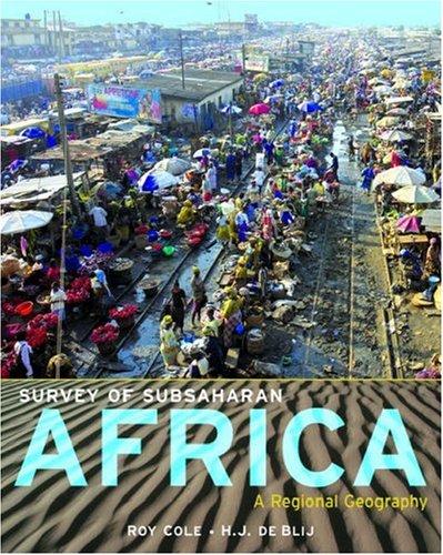 Survey of Subsaharan Africa A Regional Geography  2006 9780195170801 Front Cover