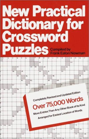 New Practical Dictionary for Crossword Puzzles More Than 75,000 Answers to Definitions  1975 (Revised) 9780385052801 Front Cover