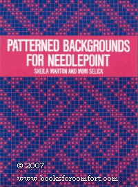 Patterned Backgrounds for Needlepoint  1977 9780442274801 Front Cover