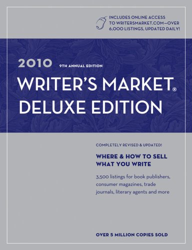 2010 Writer's Market  9th 2009 9781582975801 Front Cover