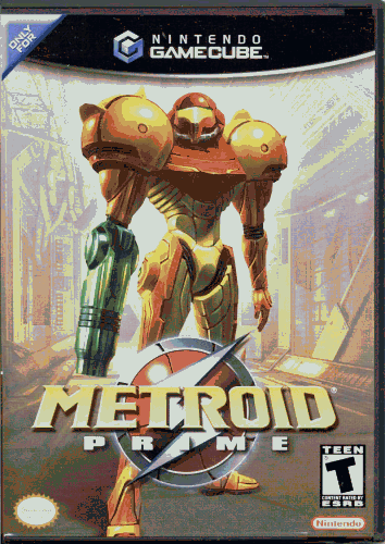 Metroid Prime GameCube artwork