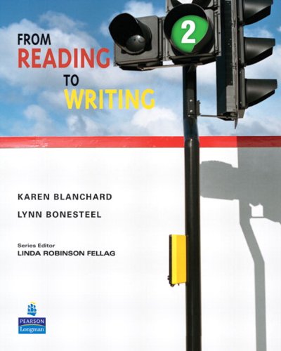 From Reading to Writing   2009 (Student Manual, Study Guide, etc.) 9780136127802 Front Cover