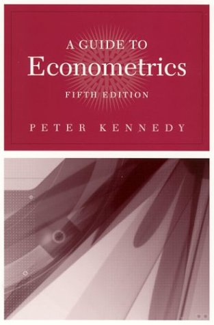 Guide to Econometrics 5th 2003 9780262112802 Front Cover