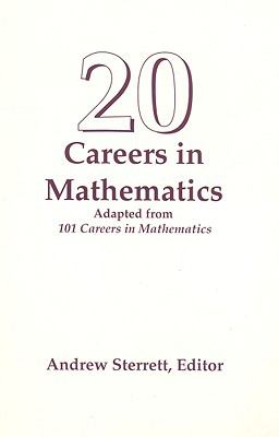 20 Careers in Mathematics  1st 1999 9780534363802 Front Cover