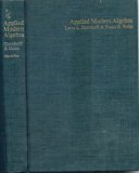Applied Modern Algebra   1978 9780023299803 Front Cover