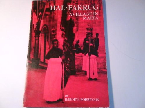 Hal-Farrug : A Village in Malta  1969 9780030765803 Front Cover