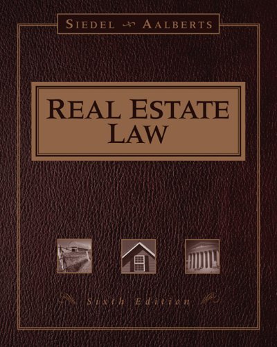 Real Estate Law  6th 2006 (Revised) 9780324204803 Front Cover