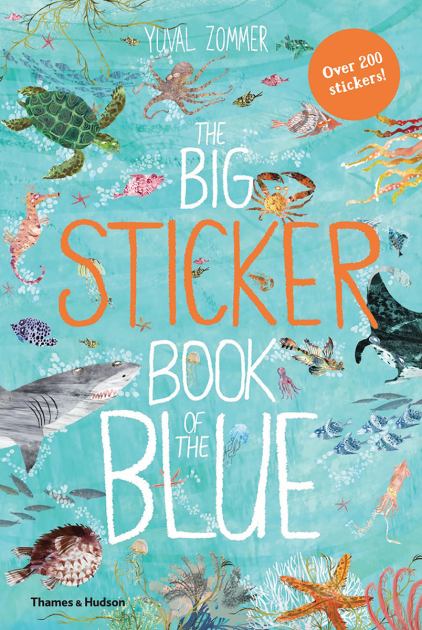 Big Sticker Book of the Blue  N/A 9780500651803 Front Cover
