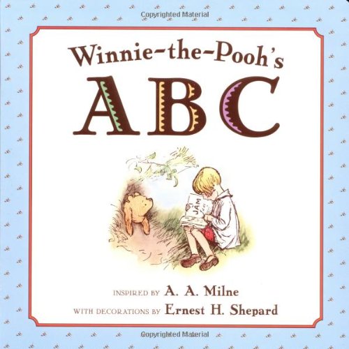 Winnie-The-Pooh's ABC Book   1995 9780525472803 Front Cover
