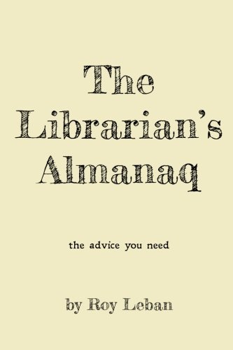 Librarian's Almanaq   2015 9780996256803 Front Cover