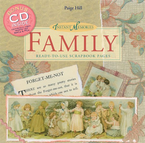 Family Ready-to-Use Scrapbook Pages N/A 9781402723803 Front Cover