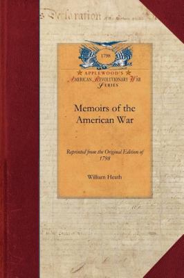Memoirs of the American War  N/A 9781429016803 Front Cover
