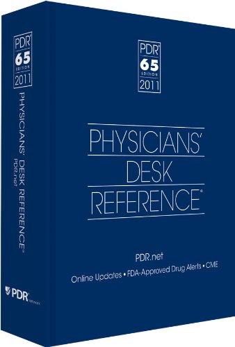 Physicians' Desk Reference 2011  65th 2011 9781563637803 Front Cover