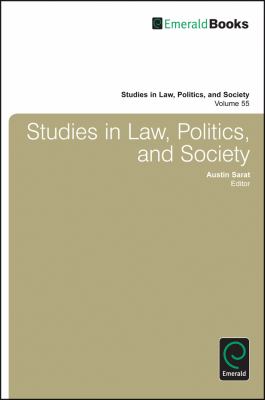 Studies in Law, Politics and Society   2011 9781780520803 Front Cover