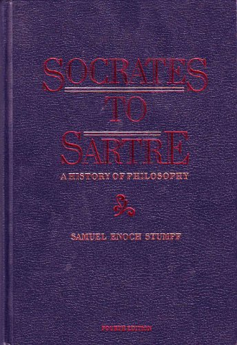 Socrates to Sartre A History of Philosophy 4th 1988 9780070623804 Front Cover