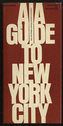 AIA Guide to New York City  1978 9780026265805 Front Cover