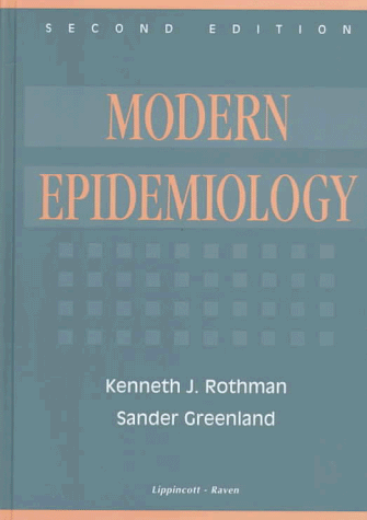 Modern Epidemiology  2nd 1998 (Revised) 9780316757805 Front Cover