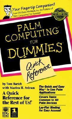 Palm Computing for Dummies Quick Reference   2000 9780764505805 Front Cover